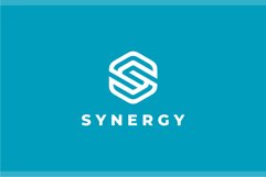 Synergy - Letter S Hexagon Logo Template Product Image 1