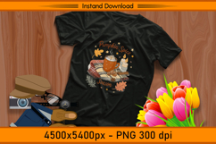 Pumpkin Spice Season Cozy Fall Sublimation PNG Product Image 2