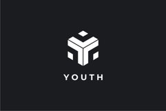 Cube Letter Y logo design vector template Product Image 2