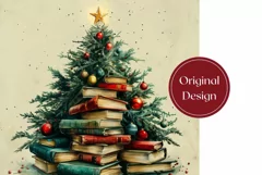 Christmas Tree Tumbler Wrap, Christmas Tumbler Template Product Image 2