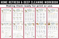 Home Refresh &amp; Deep Cleaning Workbook Product Image 2