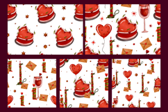 Valentine Day Hand Drawn Elements A set of vintage Product Image 3