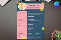 40 Creative Feminine Resume - Canva Template Product Image 2