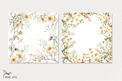 Wildflowers digital paper Product Image 2