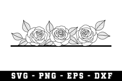 Wildflowers Svg Design | Svg Files for Cricut Product Image 1