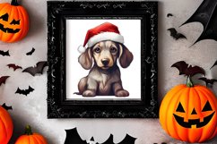 Cute Christmas Dog Sublimation Clipart, Cute Christmas Dog Product Image 2