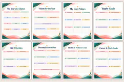 Yearly Life Organization Workbook Product Image 2