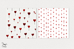 Valentine's Day Digital Paper, background clipa Product Image 2