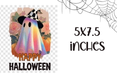 Glitter Halloween Ghost Towel, Cartoon Halloween Towel Product Image 2