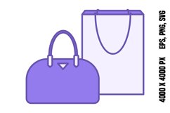 Colored Bag Icon Product Image 1