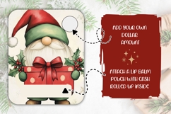 Cartoon Santa Claus Money Card, Christmas Santa Gift Card Product Image 2