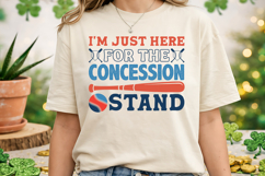 I'm Just Here for the Concession Stand SVG Product Image 2