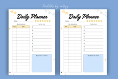Cute Kawaii Daily Planner Template | Editable Canva Planner Product Image 3