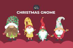 Christmas Gnomes Clipart Product Image 2