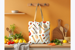 kitchen Tote Bag Mockup Product Image 3