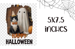 Happy Halloween Towel, Ghost Towel Sublimation Product Image 2
