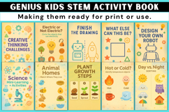 Genius Kids STEM Activity Book Product Image 2