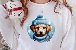 3D Christmas Dog Ornament, 3D Christmas Dog Ornaments Product Image 2