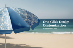 Beach Umbrella Mockup Product Image 2