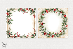 Christmas digital paper, background clipart Product Image 2