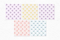 Whimsical sea digital papers Product Image 2