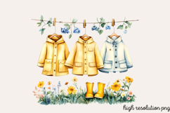 Soft Spring Clipart PNG Product Image 1