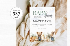 Baby Shower Invitation Template 296 Product Image 2