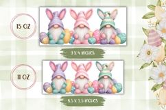 Cartoon Easter Gnomes Mug Design, Easter Mug Template Product Image 2