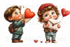 Valentine, Ephemera, Shabby Chic , PNG, Clipart Product Image 2