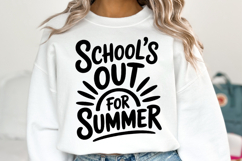 School&#039;s out for summer svg | Summer Svg | Shirt Svg Product Image 1