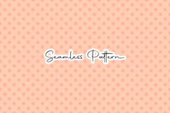 Pastel Polka Dot Seamless Pattern Product Image 5