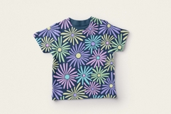 Colorful Daisy Seamless Pattern Product Image 2