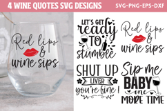 Wine Quotes SVG Bundle Product Image 1