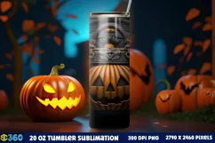 Halloween Tumbler Sublimation Wraps, Tumbler Halloween Product Image 2
