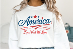 America Land that we love svg | 4th of july Svg | Shirt Svg Product Image 3