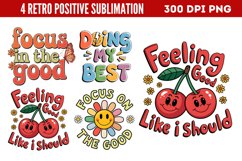 Retro Positive Sublimation PNG Product Image 1