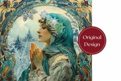 Christmas Tumbler Sublimation, Christmas Forest Tumbler PNG Product Image 2