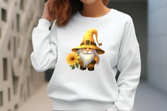 Sunflower Gnomes Sublimation Clipart Bundle Product Image 2