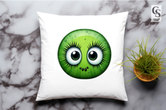 Cute Kiwi Fruit Characters Clipart Sublimation PNG Product Image 2