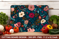 Cottage Garden Flower Cutting Board | Cutting Board png Product Image 1