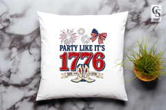 Red White and Cute Coquette USA Sublimation PNG Product Image 2