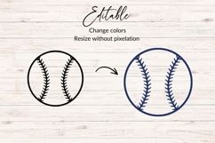 Baseball SVG, Sports SVG Product Image 2