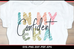 In my confident era SVG, Self care SVG, Inspirational Quotes Product Image 2
