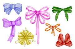 A set of festive bows. Product Image 1
