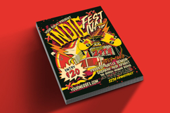Indie Music Festival Flyer Product Image 2