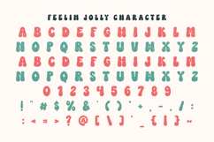 Feelin Jolly - Groovy Textured Font Product Image 2