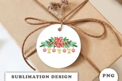 Watercolor Christmas Decor sublimation png Product Image 2