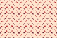 Cute heart prints| seamless pattern|digital paper Product Image 3
