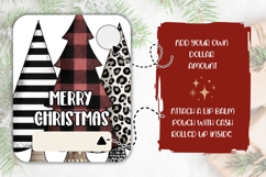 Rustic Christmas Tree Money Card, Christmas Gift Cards PNG Product Image 2
