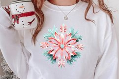 Pastel Christmas Shublimation Clipart, Pastel Christmas Clip Product Image 2